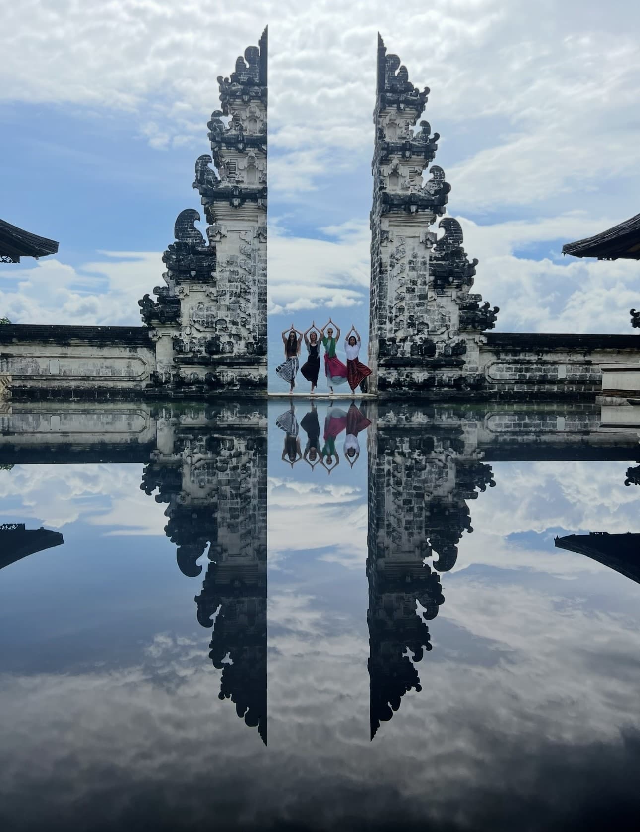 Photo of a temple in Bali